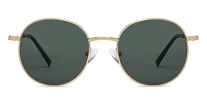 Vincent Chase Eyewear By Lenskart | Full Rim Round Branded Latest and Stylish Sunglasses | Polarized and 100% UV Protected | Men & Women | Medium | VC S13112-Pack of 1 - Image 2