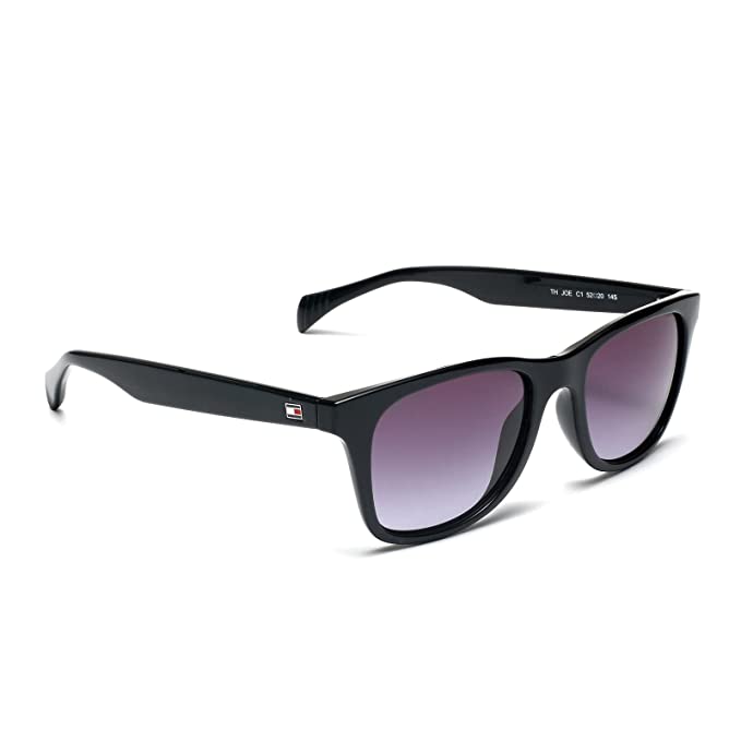 Tommy Hilfiger Unisex Wayfarer Sunglasses Grey Frame, Grey Lens (M) - Pack of 1 - Image 3