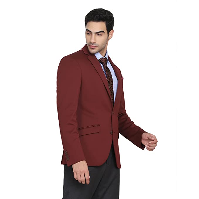 blackberrys Men's Formal Notch Lapel Phoenix Skinny Fit Blazer-NL-DO-CLARA2 - Image 2