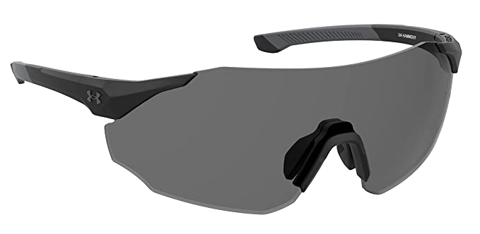 Under Armour Non-Polarized Rectangular Male's Sunglasses-(UA HAMMER/F O6W 99KA| Black color