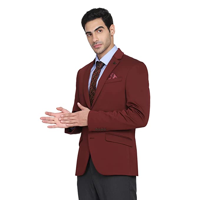 blackberrys Men's Formal Notch Lapel Phoenix Skinny Fit Blazer-NL-DO-CLARA2 - Image 3
