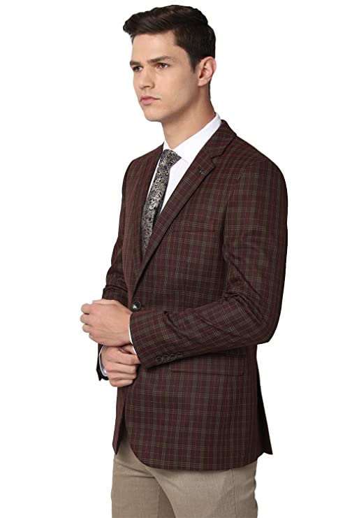 Van Heusen Men's Maroon Blazer - Image 2