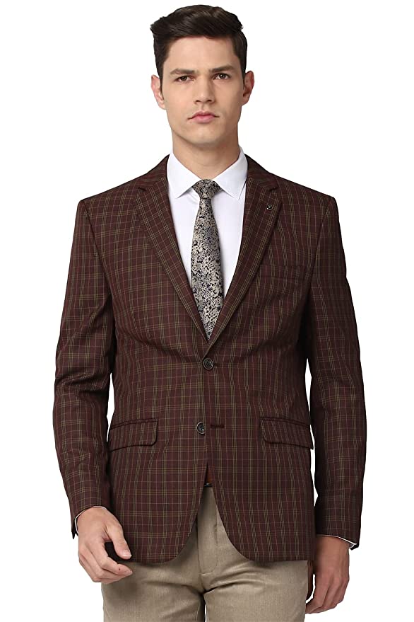 Van Heusen Men's Maroon Blazer
