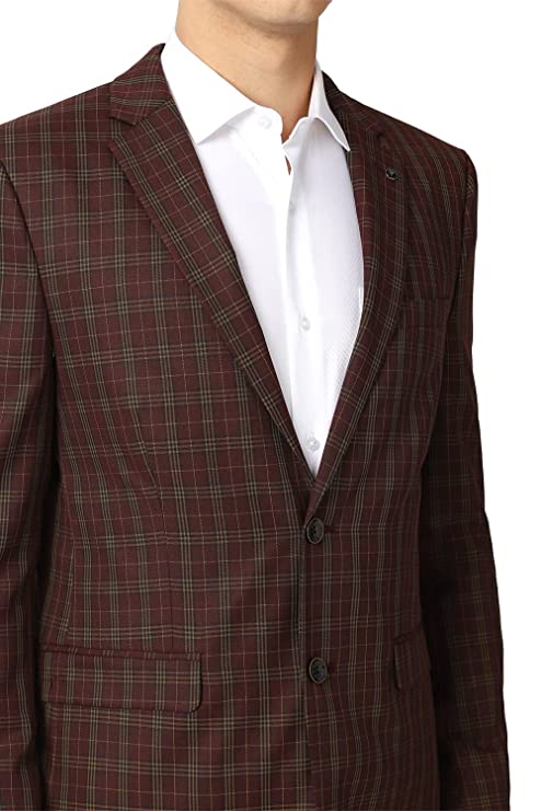 Van Heusen Men's Maroon Blazer - Image 3